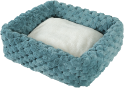 Abelha Squared Pet Bed Blue, XLarge